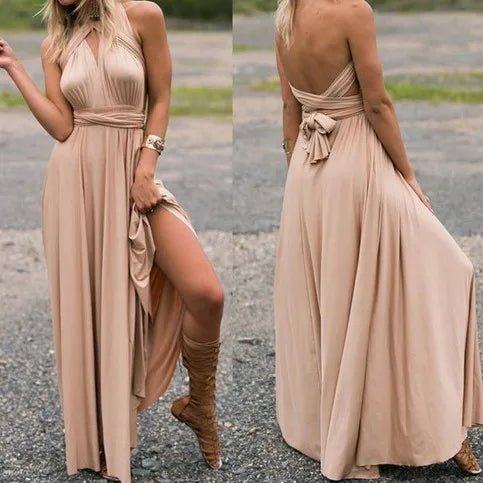 Marie Wrap Maxi Dress | Flattering Design with Elegant Maxi Length 1