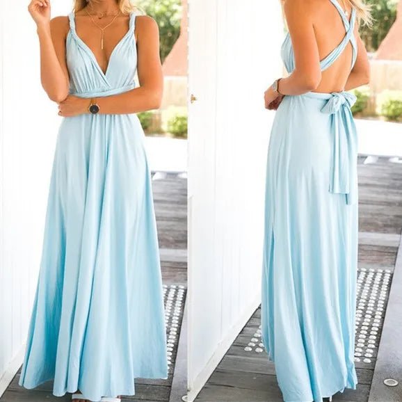 Marie Wrap Maxi Dress | Flattering Design with Elegant Maxi Length 2
