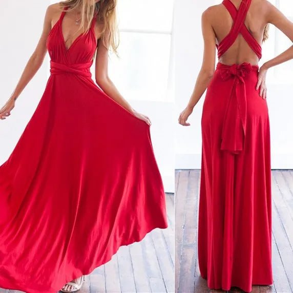 Marie Wrap Maxi Dress | Flattering Design with Elegant Maxi Length 3