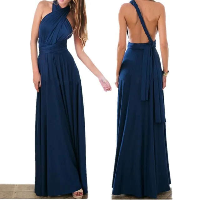 Marie Wrap Maxi Dress | Flattering Design with Elegant Maxi Length 4