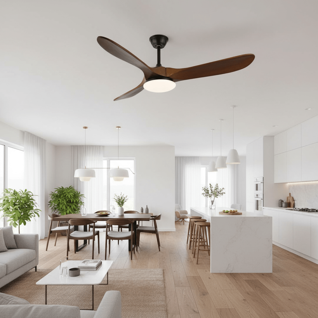 Maverick | 42/52 Ceiling Fan Light with Integrated LED & Remote Control 2