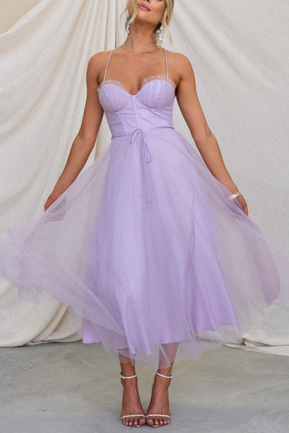 Maxi Dress | Elegant Flowy Chiffon Gown with Sleeveless Design 12