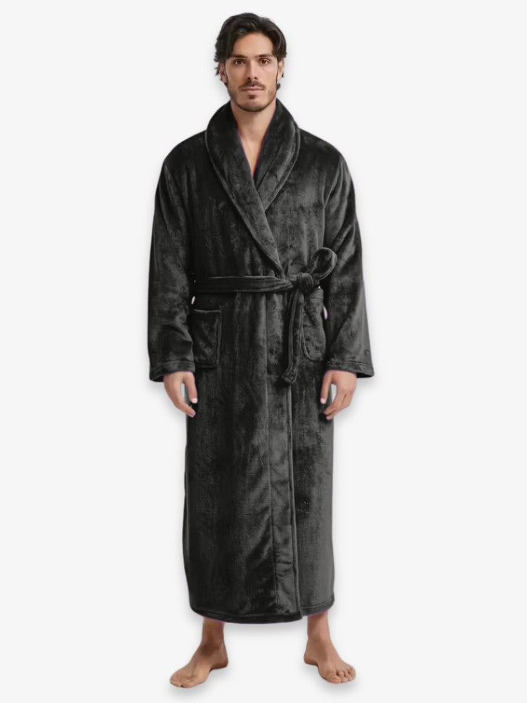 Men's Bathrobe | Ultra-Soft Microfleece for Comfort and Warmth 0