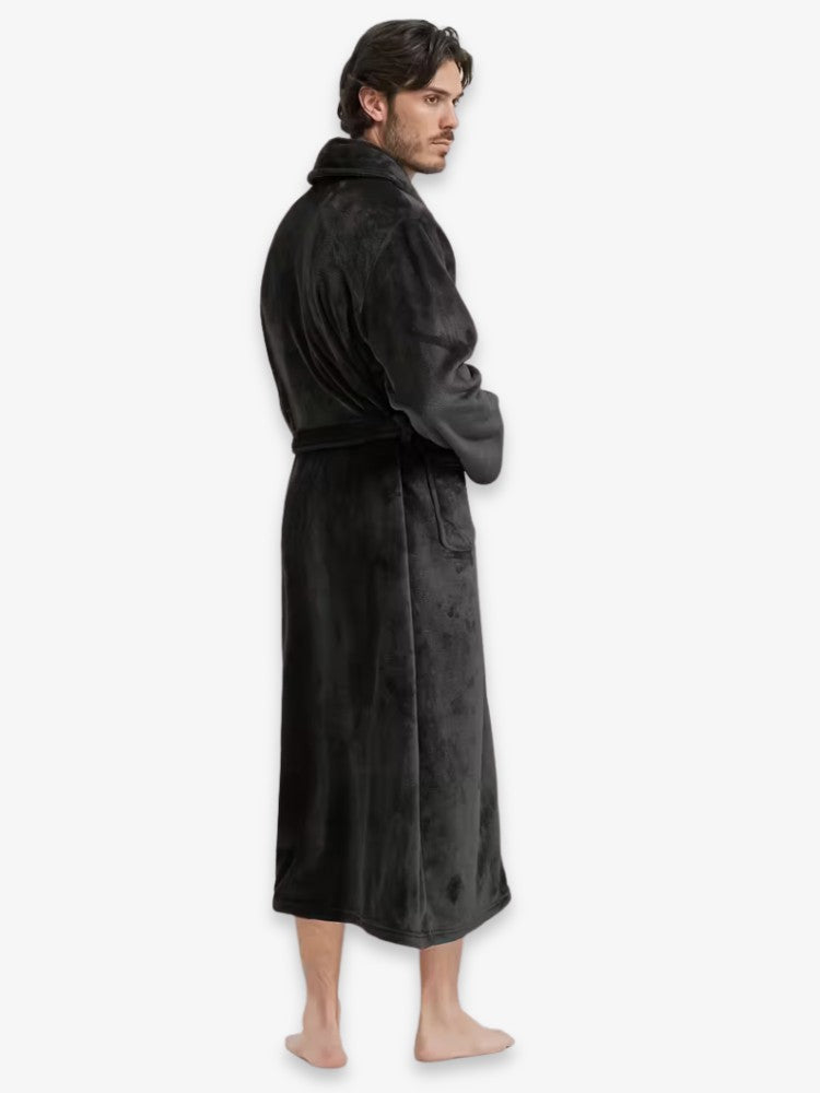 Men's Bathrobe | Ultra-Soft Microfleece for Comfort and Warmth 2