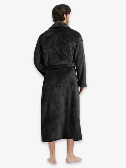 Men's Bathrobe | Ultra-Soft Microfleece for Comfort and Warmth 3