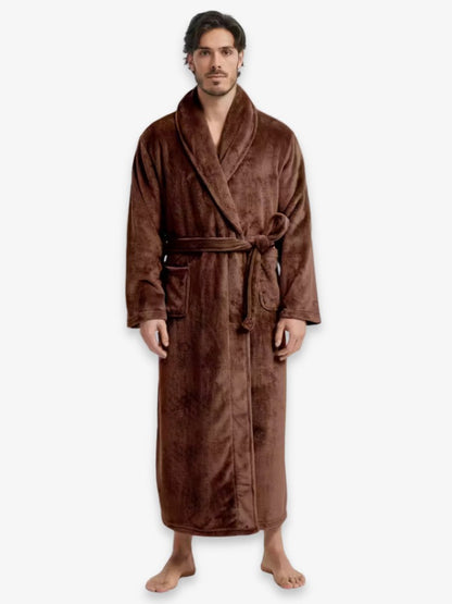Men's Bathrobe | Ultra-Soft Microfleece for Comfort and Warmth 6