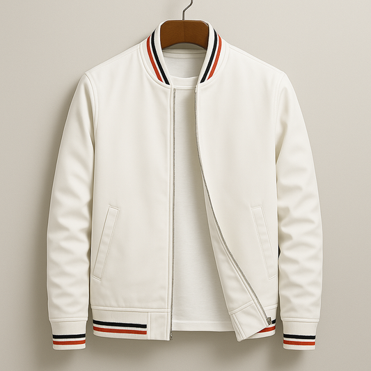 Men's Bomber Jacket | Lightweight Polyester with Modern Tailored Fit 0