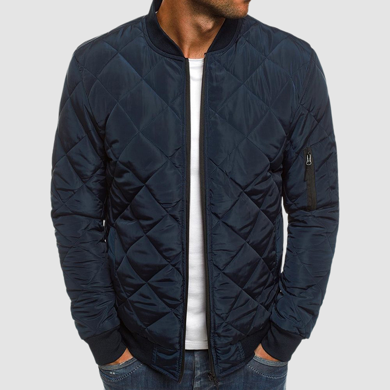 Men's Bomber Jacket | Lightweight and Breathable with Sporty Design 1