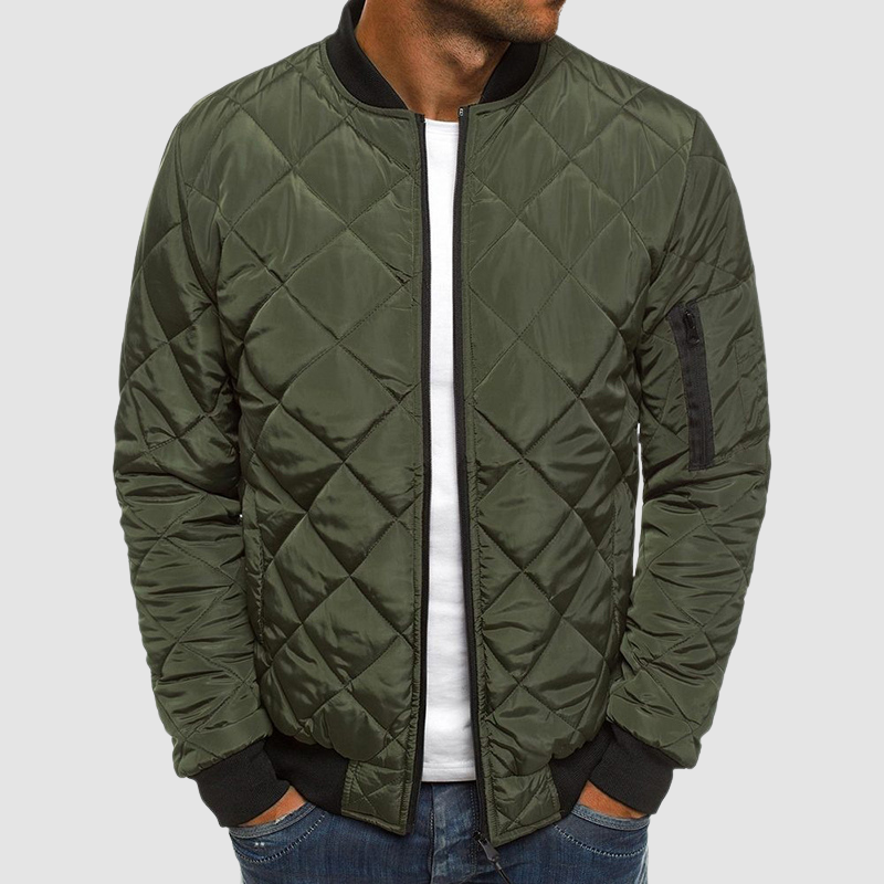 Men's Bomber Jacket | Lightweight and Breathable with Sporty Design 4