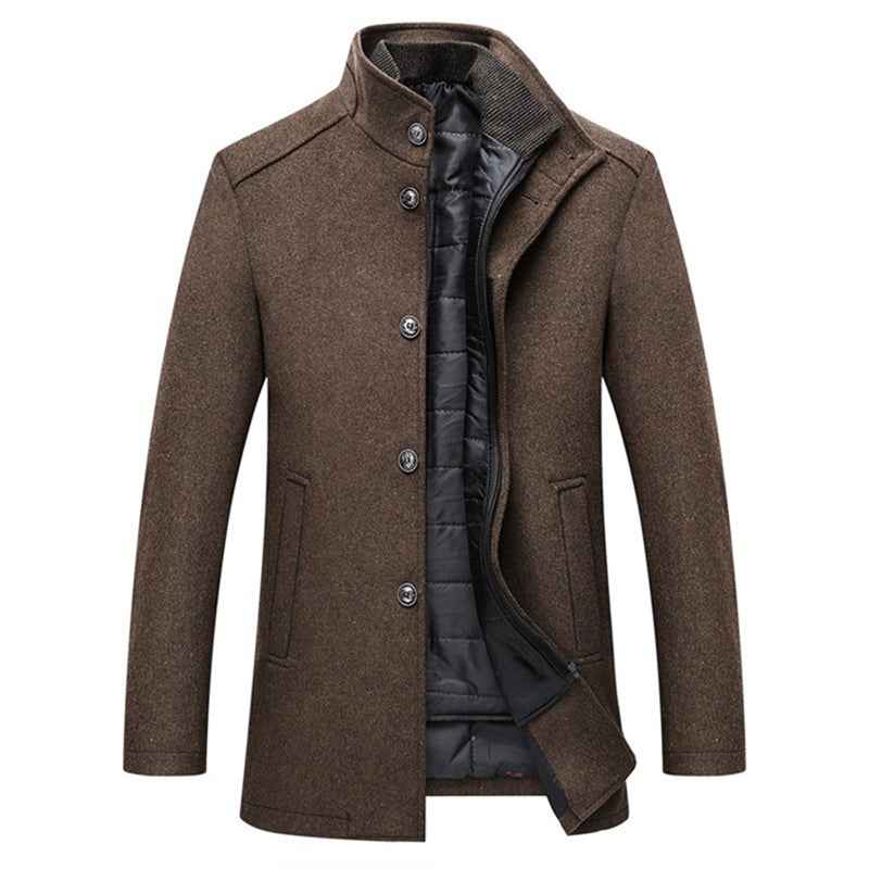 Men's Classic Winter Jacket | Smart Casual All-Season Design 0