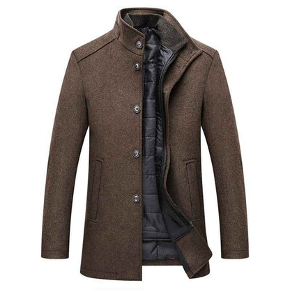 Men's Classic Winter Jacket | Smart Casual All-Season Design 0