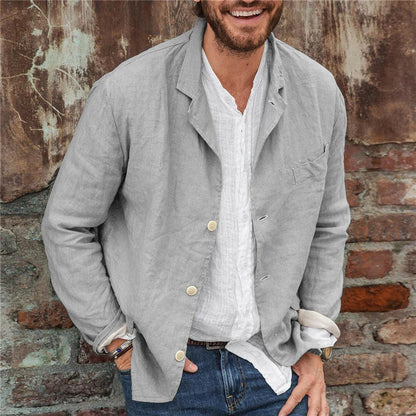 Men's Dress Shirt | Lightweight Breathable Fabric for Casual Elegance 2