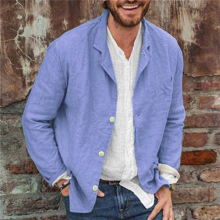 Men's Dress Shirt | Lightweight Breathable Fabric for Casual Elegance 9