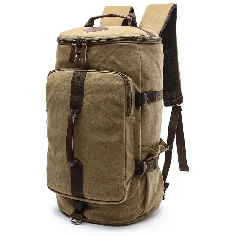 Men's Duffle Bag | Large Capacity Canvas Travel Bag with Versatile Carry Options | Stylish Design for Everyday Use 0