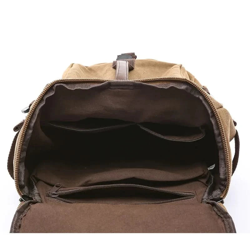 Men's Duffle Bag | Large Capacity Canvas Travel Bag with Versatile Carry Options | Stylish Design for Everyday Use 2