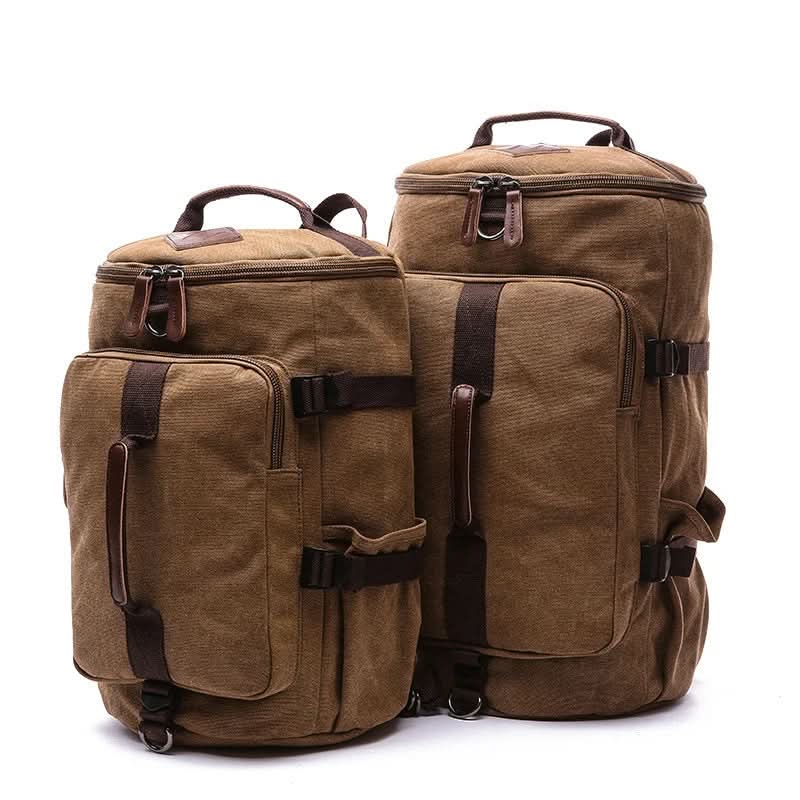 Men's Duffle Bag | Large Capacity Canvas Travel Bag with Versatile Carry Options | Stylish Design for Everyday Use 4