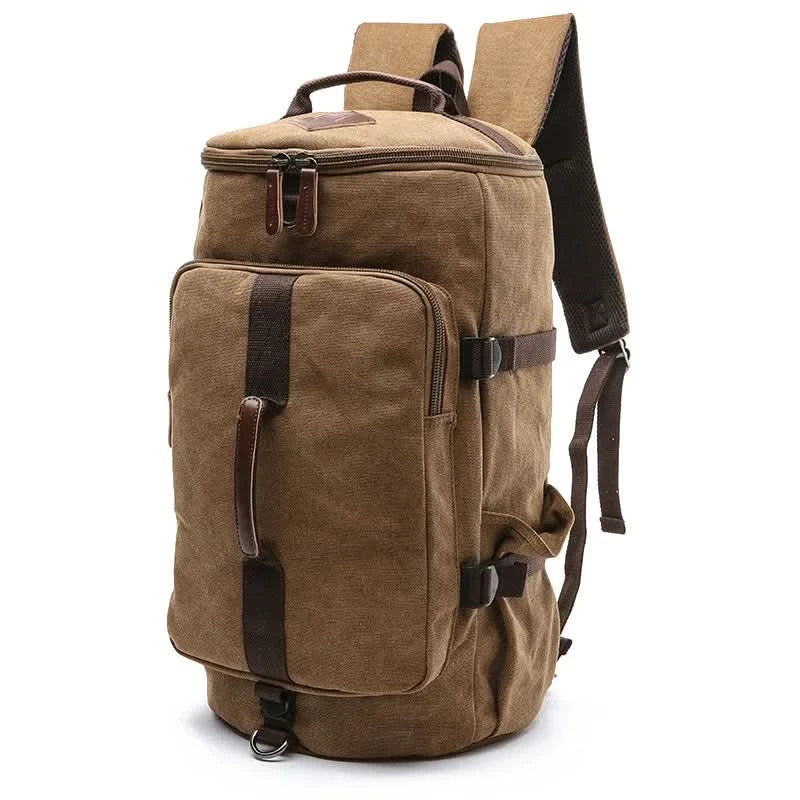 Men's Duffle Bag | Large Capacity Canvas Travel Bag with Versatile Carry Options | Stylish Design for Everyday Use 7