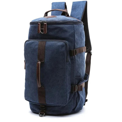 Men's Duffle Bag | Large Capacity Canvas Travel Bag with Versatile Carry Options | Stylish Design for Everyday Use 8