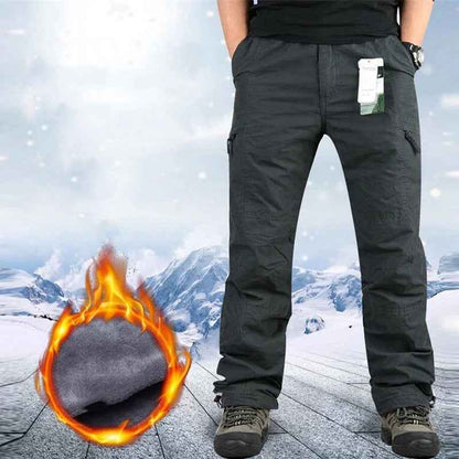 Men's Fleece Cargo Pants | Warmth and Versatile Storage for Winter 1