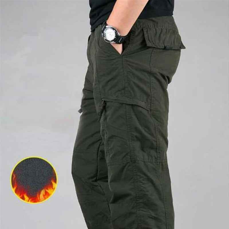 Men's Fleece Cargo Pants | Warmth and Versatile Storage for Winter 2