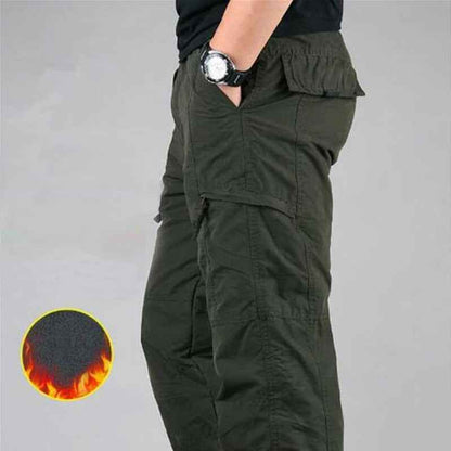 Men's Fleece Cargo Pants | Warmth and Versatile Storage for Winter 2