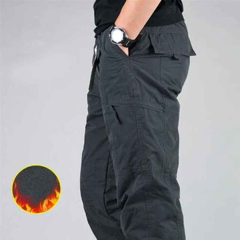 Men's Fleece Cargo Pants | Warmth and Versatile Storage for Winter 5
