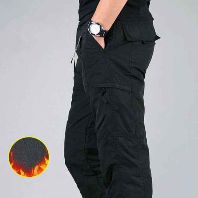 Men's Fleece Cargo Pants | Warmth and Versatile Storage for Winter 6