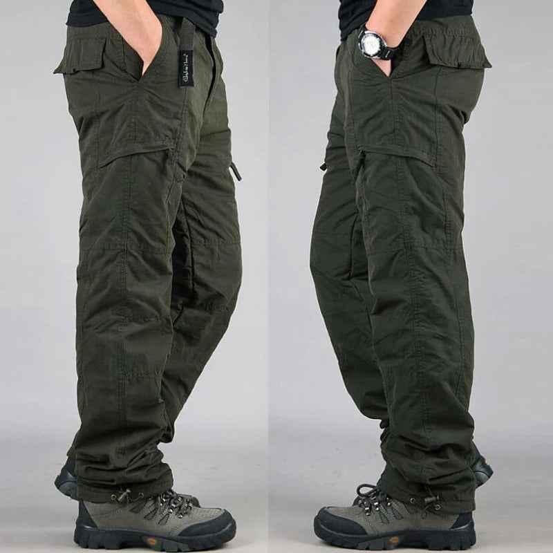 Men's Fleece Cargo Pants | Warmth and Versatile Storage for Winter 7