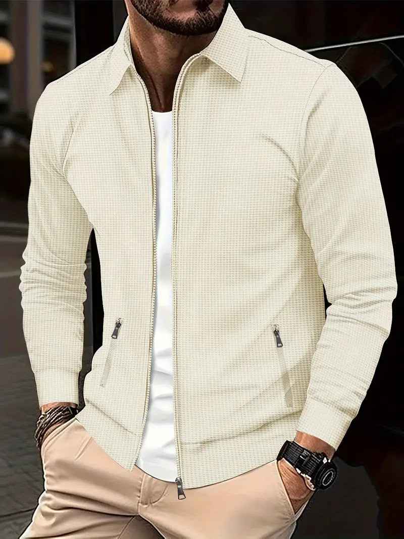 Men's Jacket | Slim Fit Autumn Style with Breathable Fabric 0