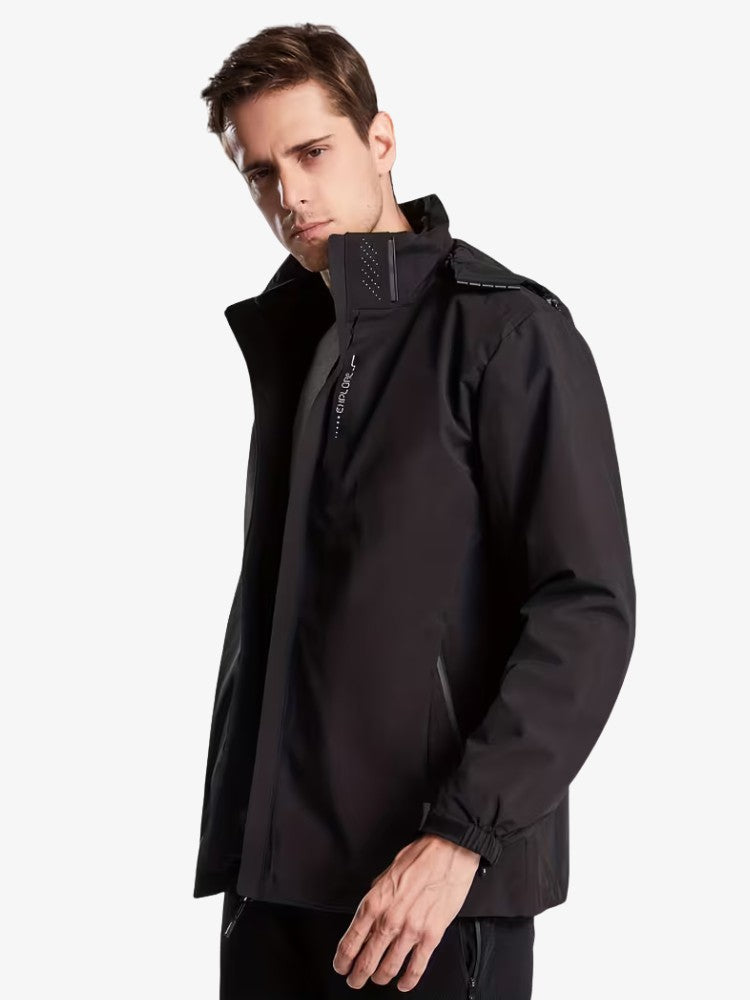 Men's Raincoat Jacket | Lightweight Windproof Design for All Weather 1