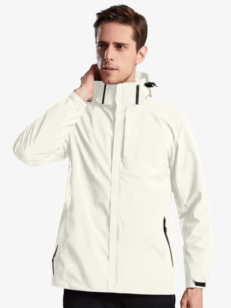 Men's Raincoat Jacket | Lightweight Windproof Design for All Weather 9