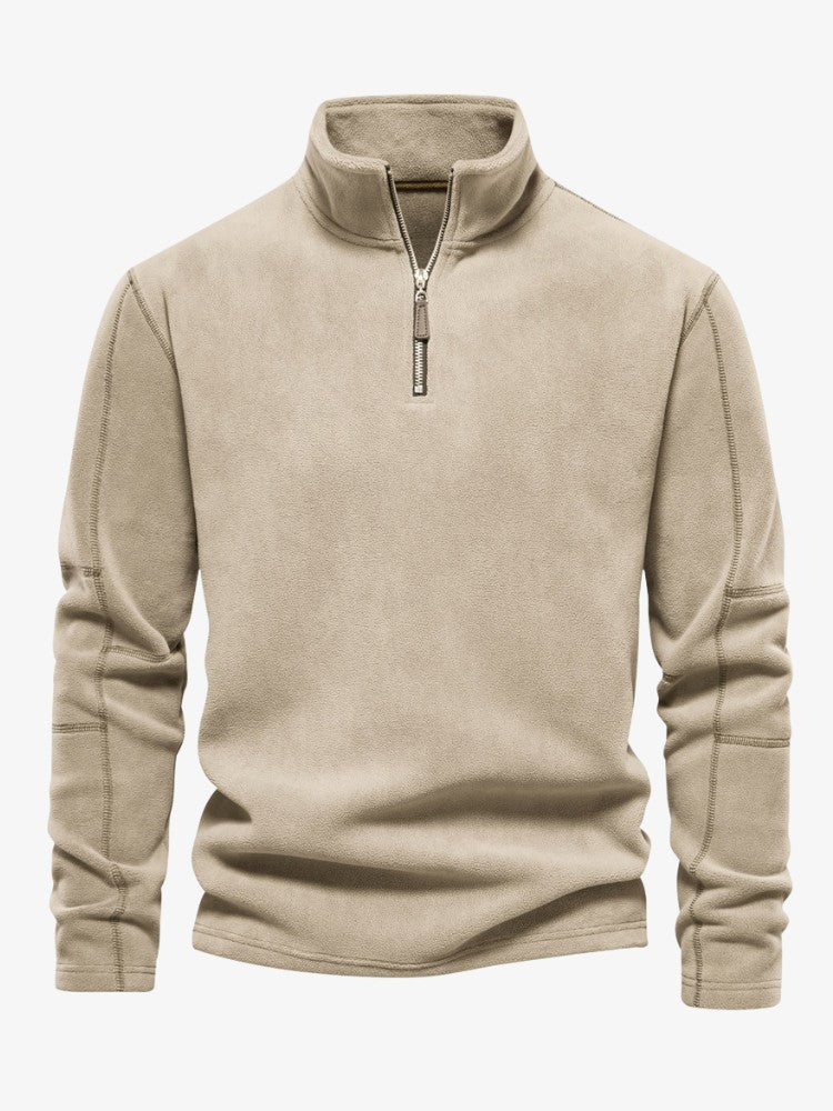 Men's Ski Pullover Sweater | Extra Warm with Breathable Insulation 0