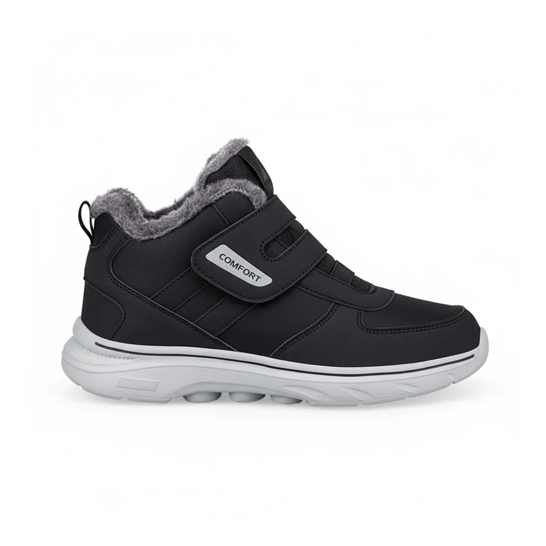 Men's Snow Boots | Warm and Comfortable with Velcro Closure 2