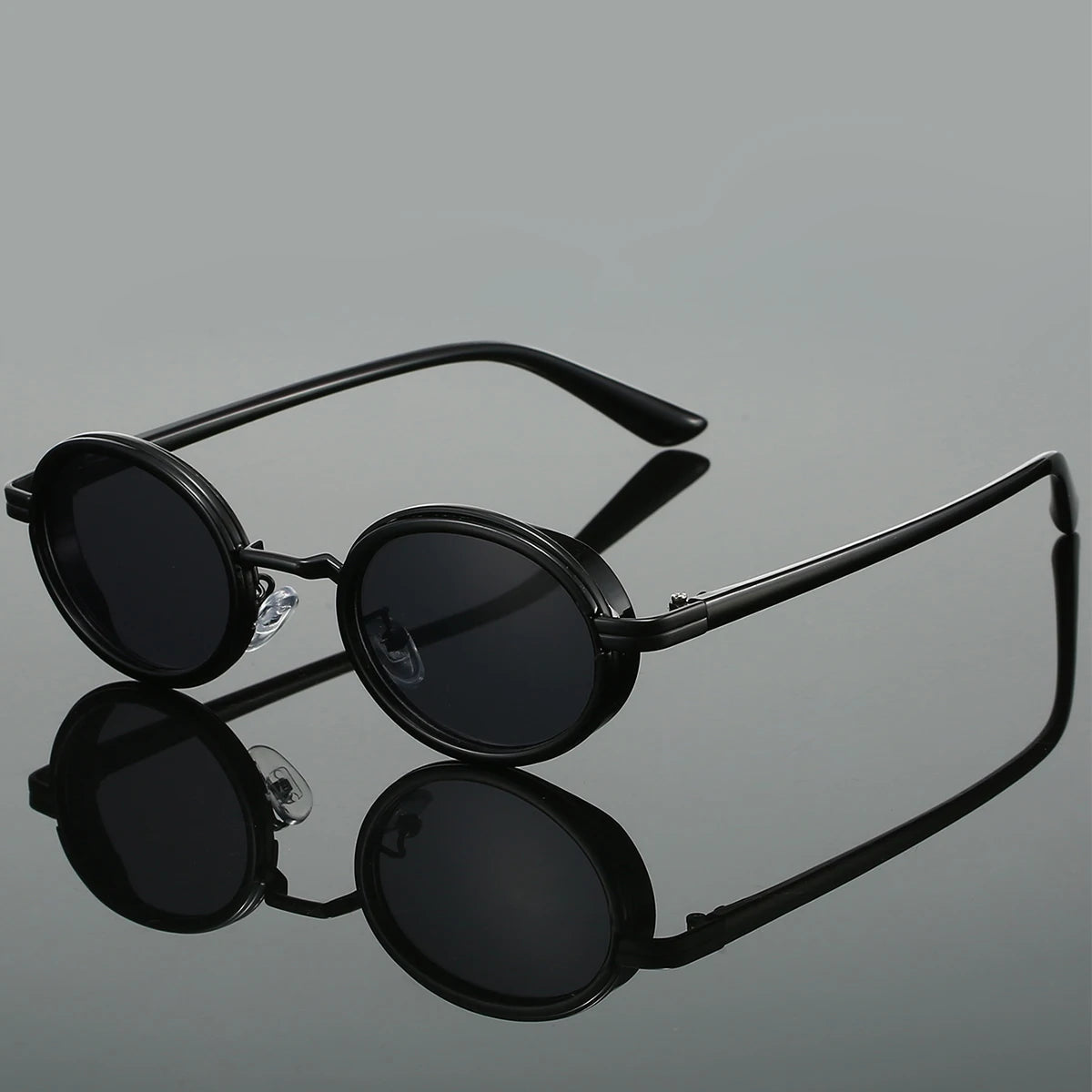 Men's Sunglasses | Oval Design with Luxurious Gold Detailing 5