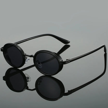 Men's Sunglasses | Oval Design with Luxurious Gold Detailing 5