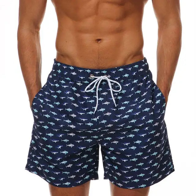 Men's Swim Trunks | Quick-Dry Lightweight Fabric with Adjustable Drawstring 1