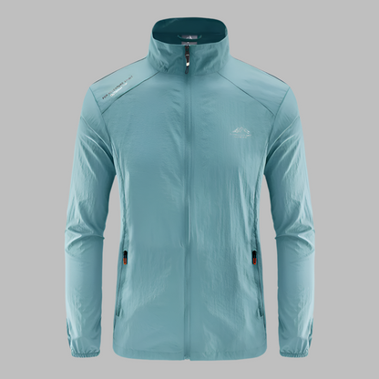 Men's Windproof Sport Jacket | Lightweight Polyester for Comfort 0