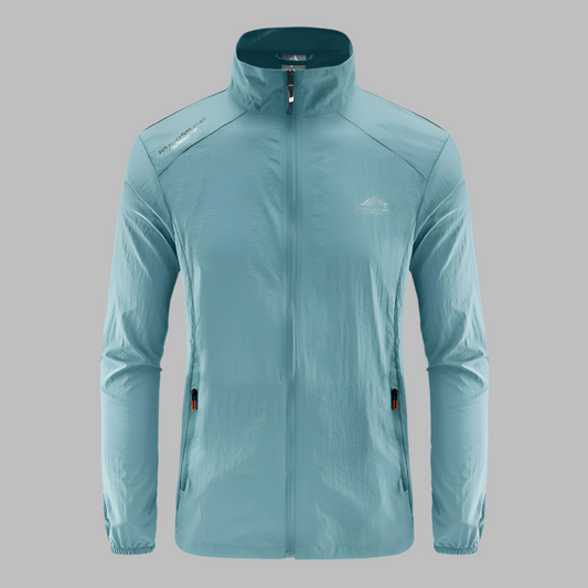 Men's Windproof Sport Jacket | Lightweight Polyester for Comfort 0
