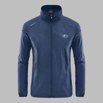 Men's Windproof Sport Jacket | Lightweight Polyester for Comfort 1