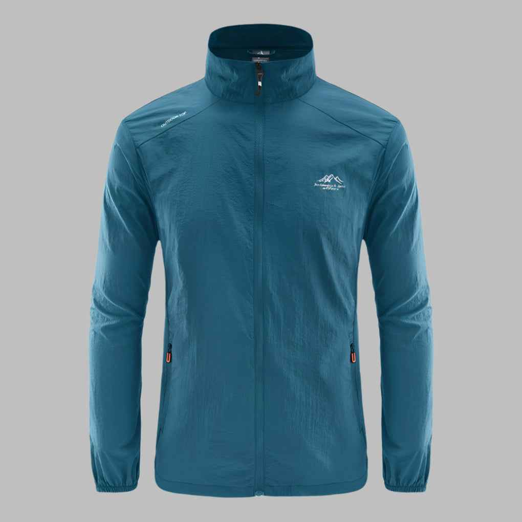 Men's Windproof Sport Jacket | Lightweight Polyester for Comfort 3