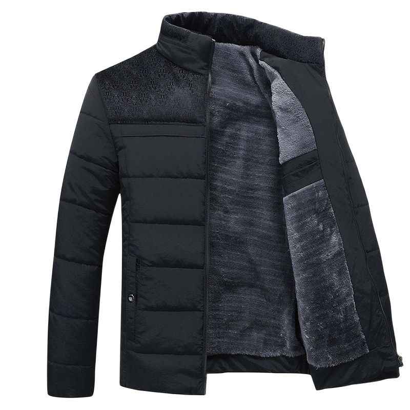 Men's Winter Coat | High-Collar Design with Warm Quilted Lining 1