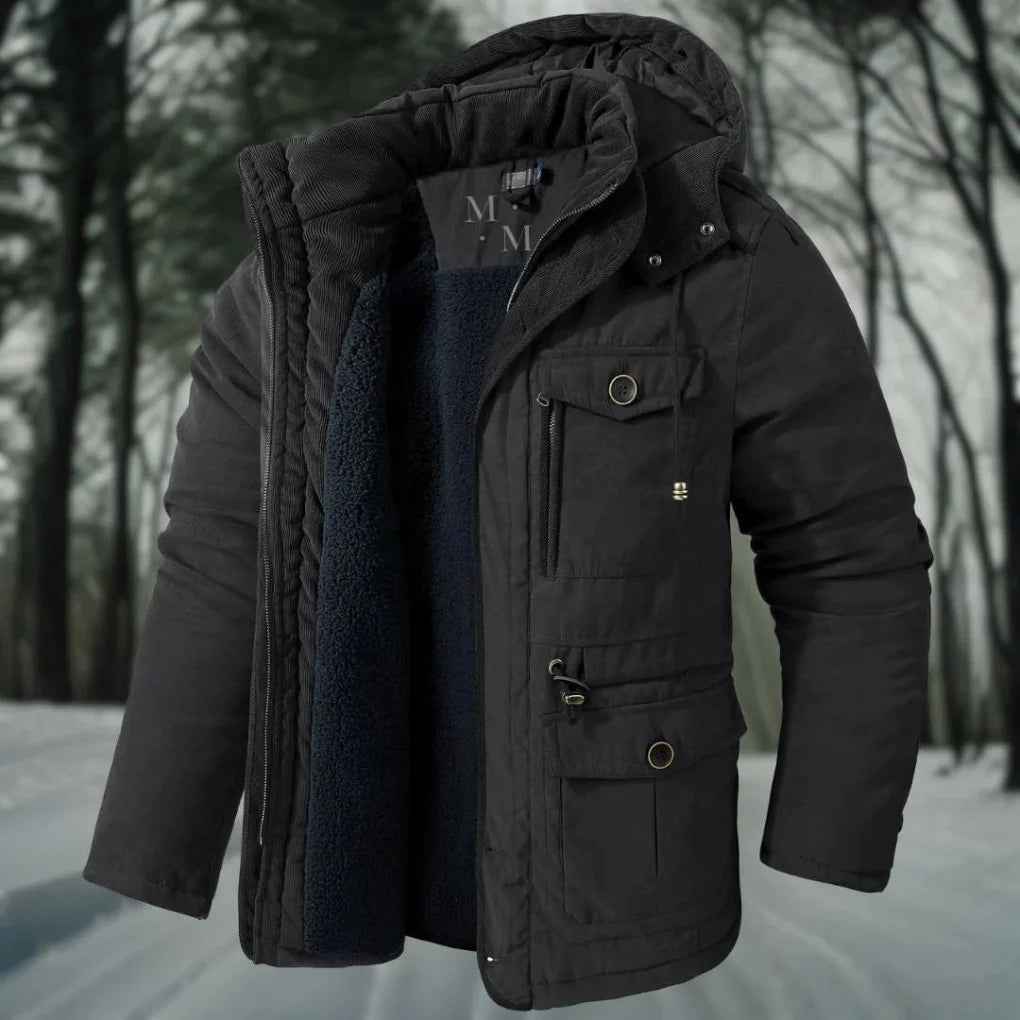 Men's Winter Coat | Insulated Water Resistant Design for Cold Weather 0