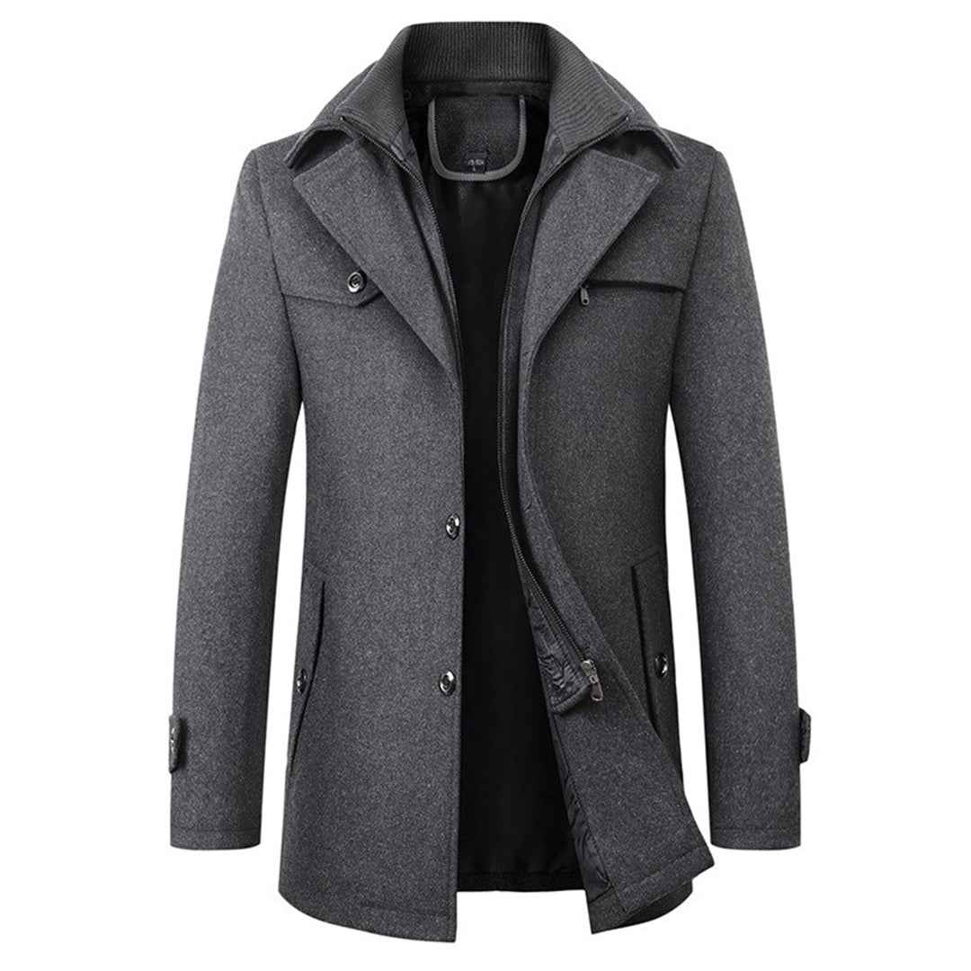Men's Winter Coat | Tailored Overcoat with Warmth and Versatility 2