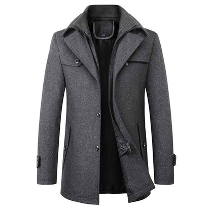 Men's Winter Coat | Tailored Overcoat with Warmth and Versatility 2