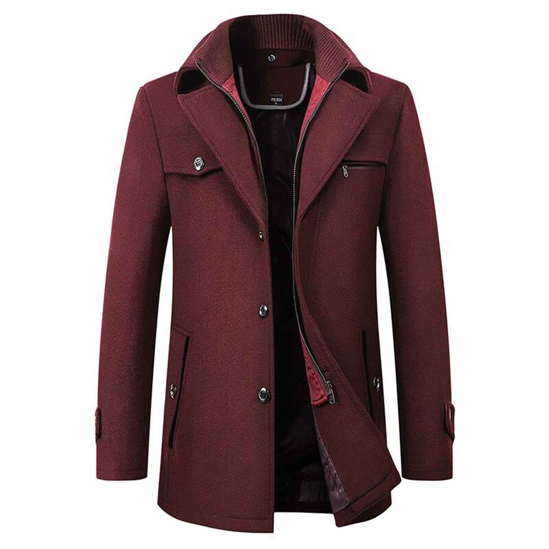 Men's Winter Coat | Tailored Overcoat with Warmth and Versatility 3