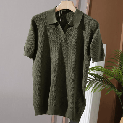 Mens Polo Shirt | Lightweight Breathable Golf Shirt for Active Days 0