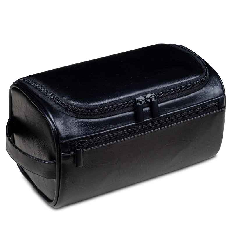 Mens Travel Toiletry Bag | Durable PU Leather Dopp Kit with Functional Design 5