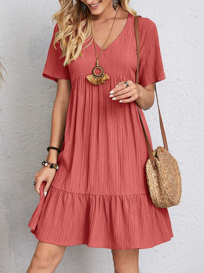Midi Casual Dress | Lightweight Pleated Design for Effortless Style 5