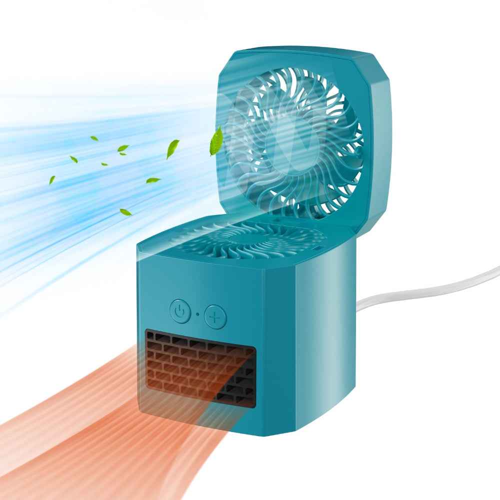 Mini Electric Heater | Portable Space Heater and Cooling Fan for Year-Round Comfort 7