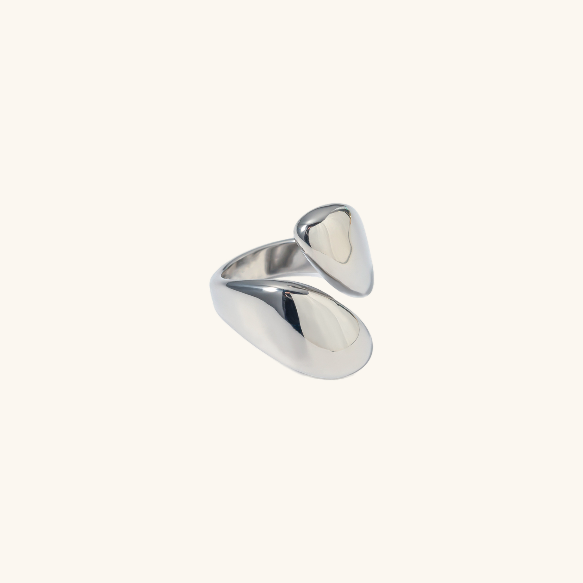 Minimalist Gold Ring | Handcrafted 18k Waterproof and Adjustable Design 2